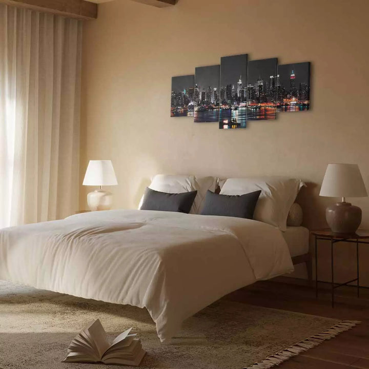 Glezna - ar Ņujorku - Pelēkas debesis, 50046 ART XL