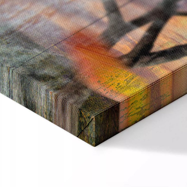 Glezna ar rudens ainavu - Mīlētāju rudens, (x5), 93006 ART XL