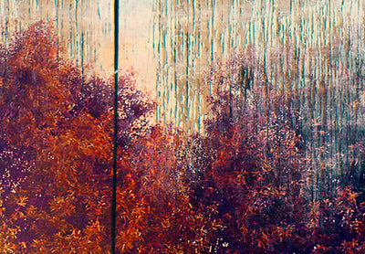 Kanva ar rudens rakstu - Mīlestības atmiņas, 93004 (x5) G-ART.