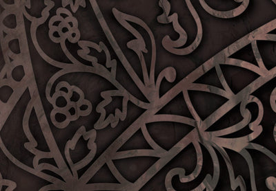Kanva ar zelta mandala rakstu uz melna fona - Austrumu māksla, 94190 (x5) G-ART.