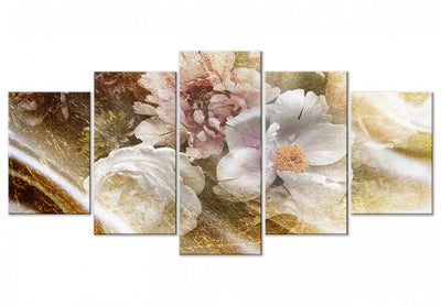 Kanva ar ziediem - Peonijas un rozes, 143419 G-ART
