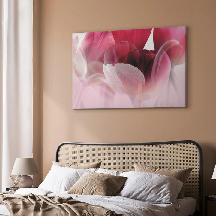 Canva Nature: Pink tulips