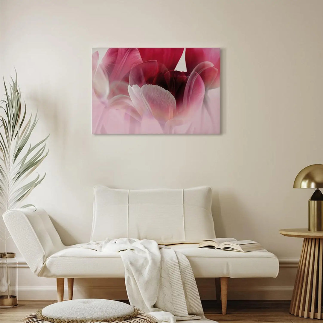 Canva Nature: Pink tulips