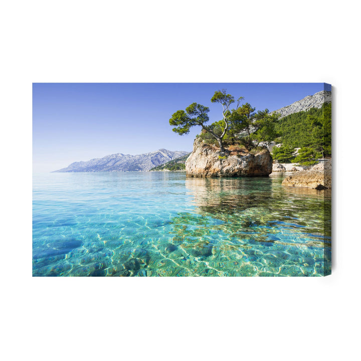 Kanva - Attēls Makarska Riviera, Horvātija, N-19 X-ART