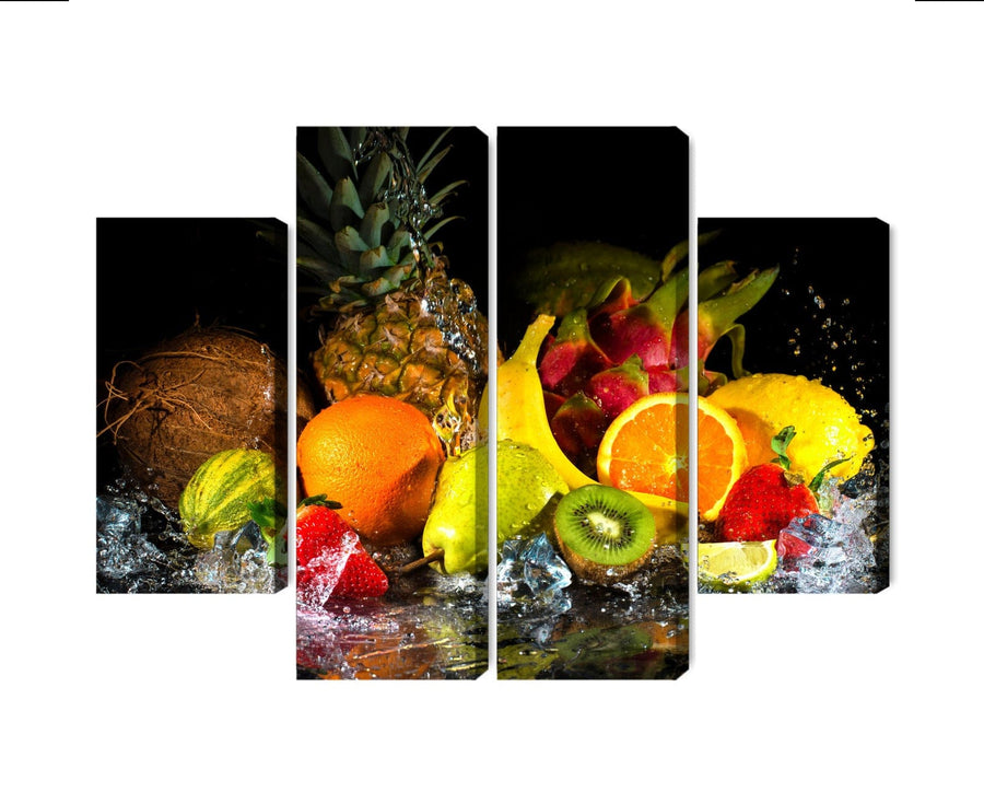 Kanva - Augļi ar ūdens šļakatām, N-3047 X-ART