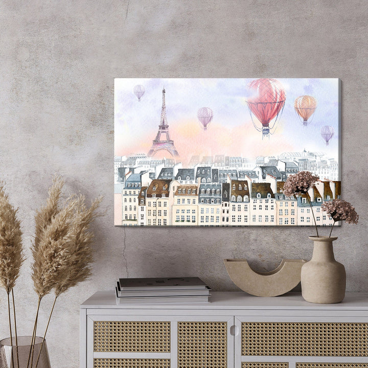 Kanva - Baloži, lidojot virs Parīzes, N-1087 X-ART