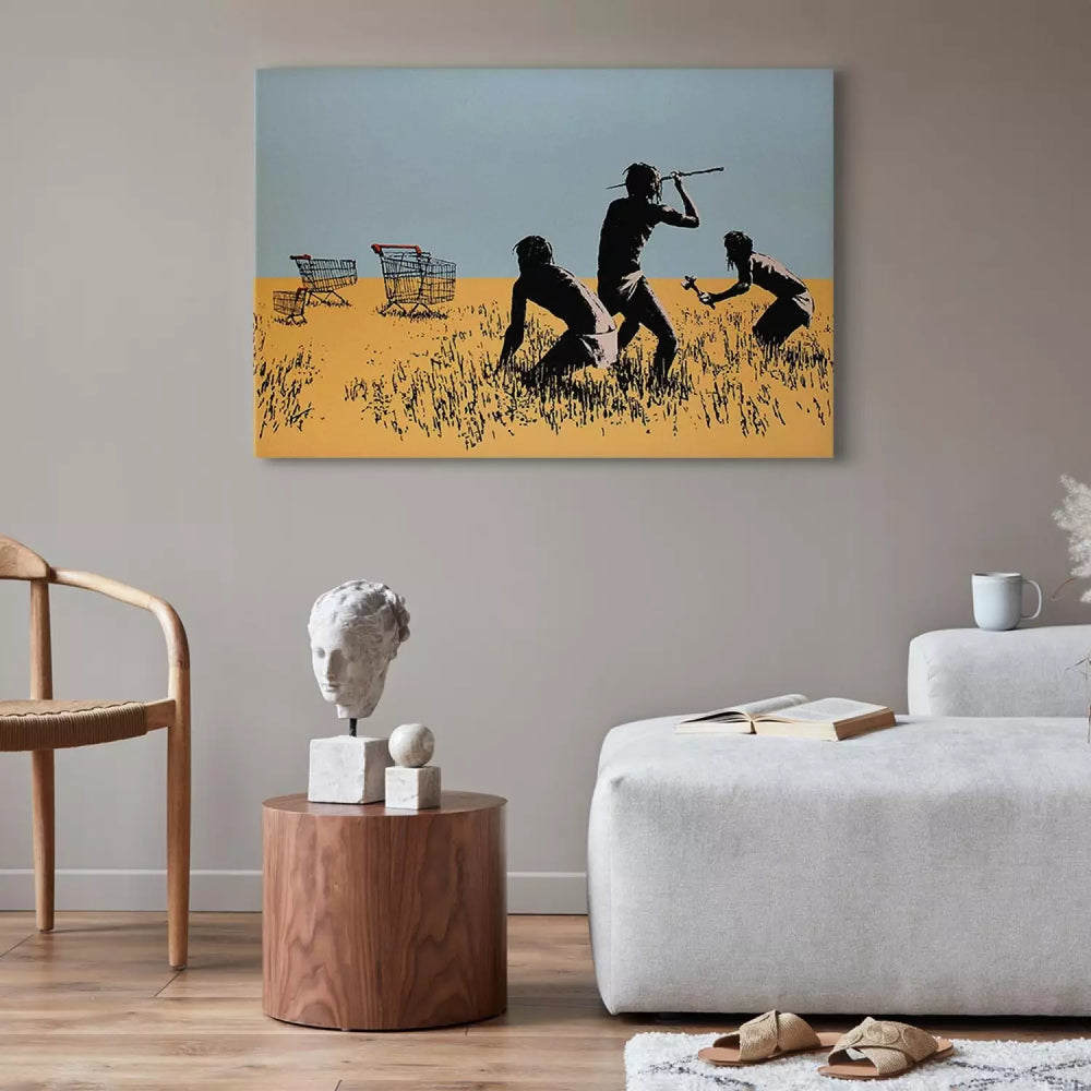 Glezna - Ratiņu mednieki (x 1) ART XL