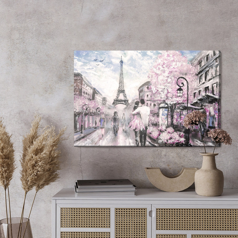 Kanva - Bērnu ratiņi Parīzes ielās, N-1097 X-ART