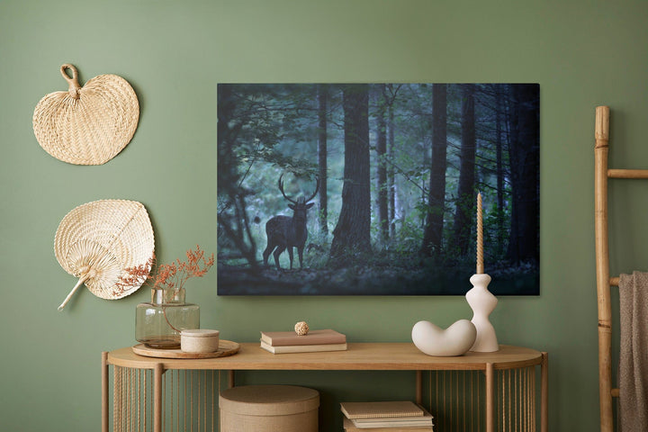 Kanva - Briedis tumšā mežā, N-741 X-ART