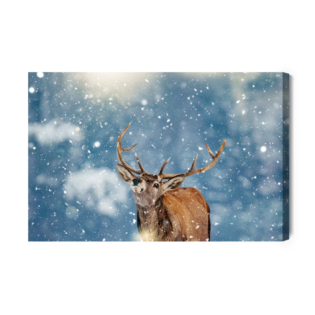 Kanva - Brieži un sniegpārslas, N-1020 X-ART