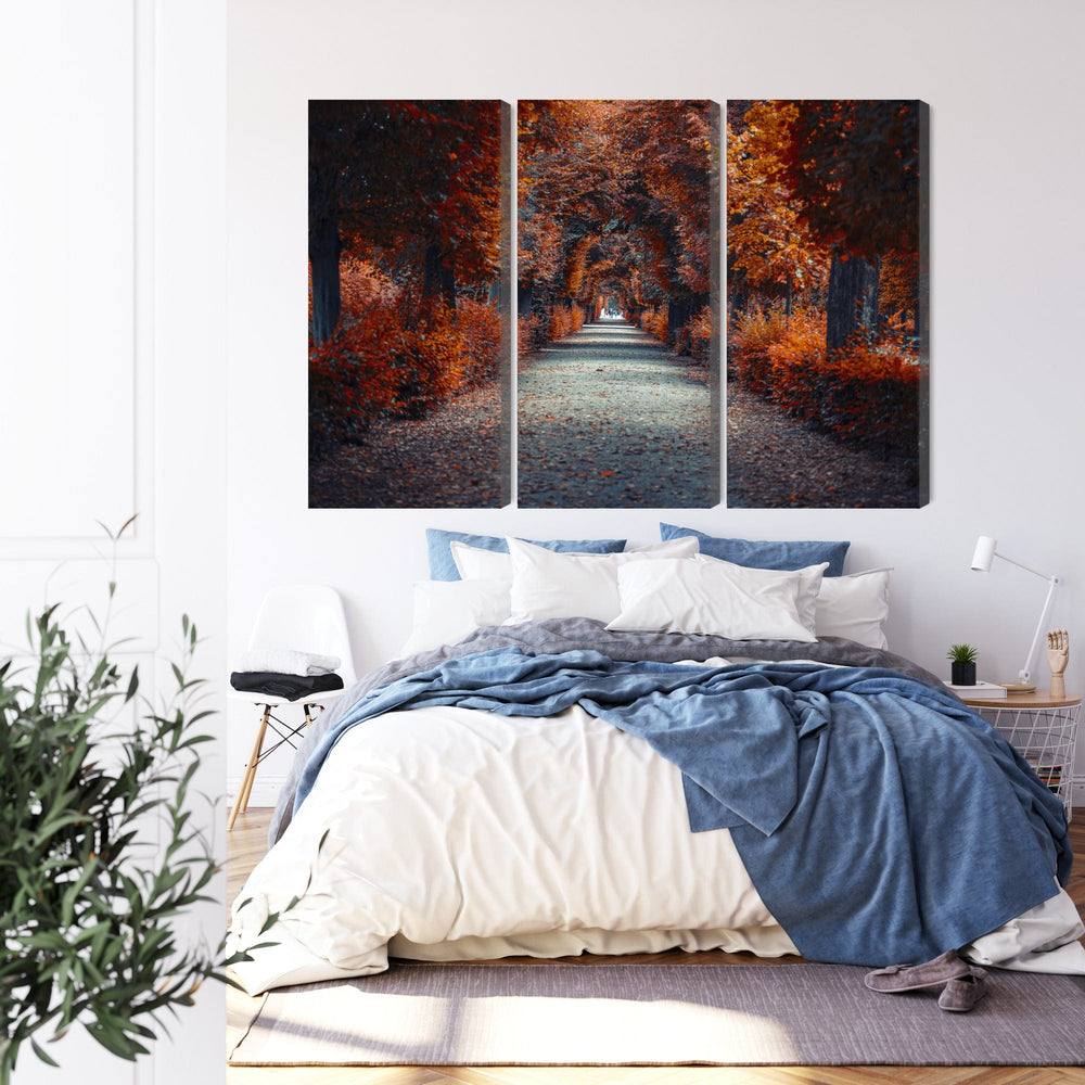 Kanva - Ceļš dziļi rudens mežā, N-1884 X-ART