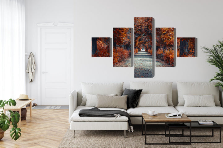 Kanva - Ceļš dziļi rudens mežā, N-1887 X-ART