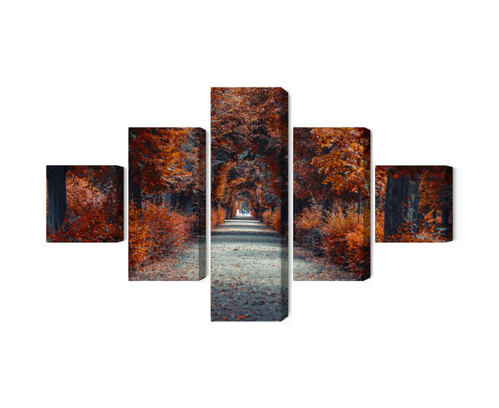 Kanva - Ceļš dziļi rudens mežā, N-1887 X-ART