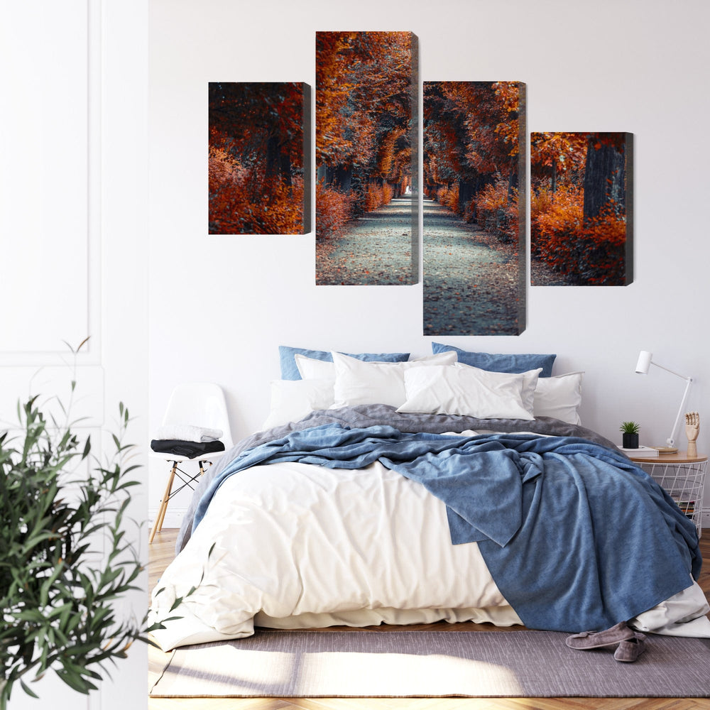 Kanva - Ceļš dziļi rudens mežā, N-1893 X-ART