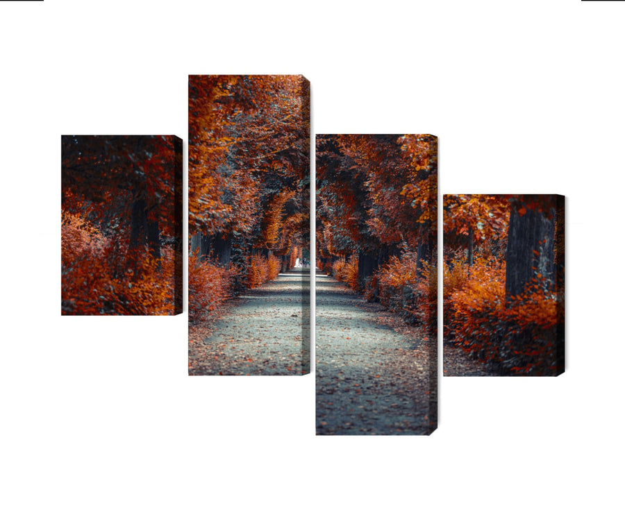 Kanva - Ceļš dziļi rudens mežā, N-1893 X-ART