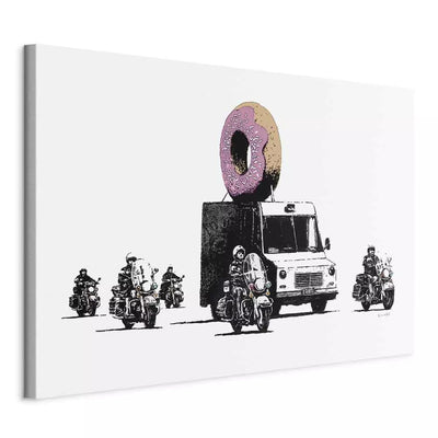 Glezna jauniešu istabai, minimalisām stilā - Donuts, (x 1), 132425 G-ART