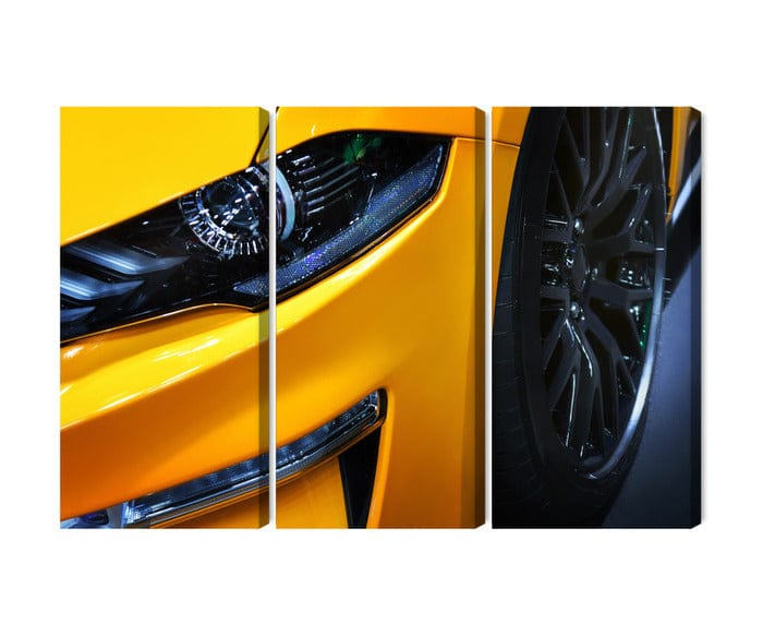 Kanva - Dzeltena sporta automašīna, N-3573 X-ART