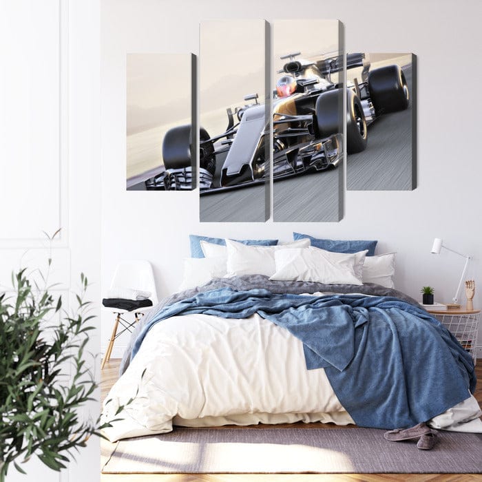 Kanva - Formula 1 automašīna sacīkšu trasē, N-3570 X-ART