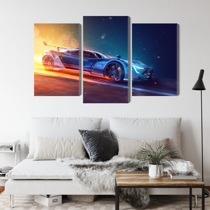 Kanva - Futuristiska sporta automašīna, N-3549 X-ART