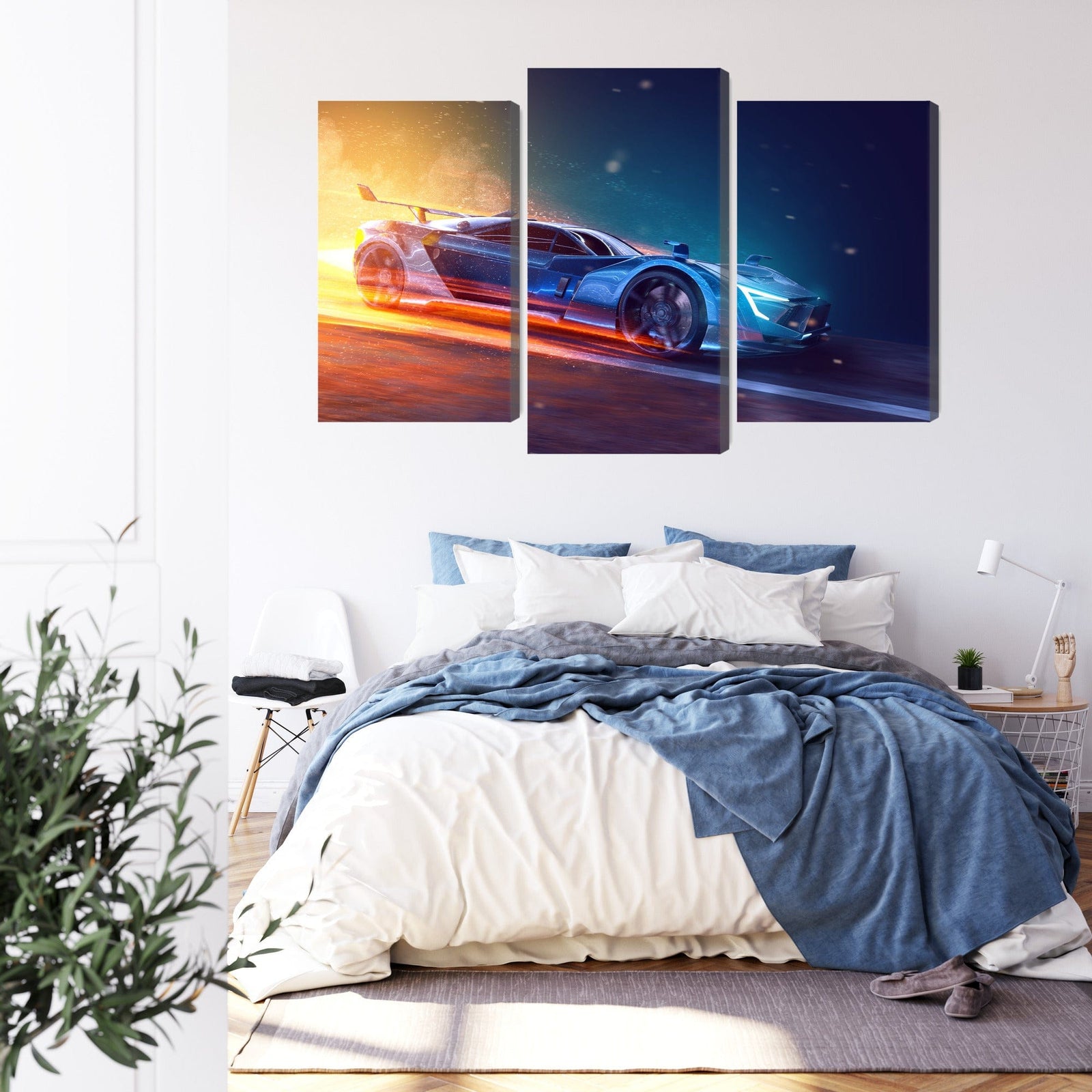 Kanva - Futuristiska sporta automašīna, N-3549 X-ART