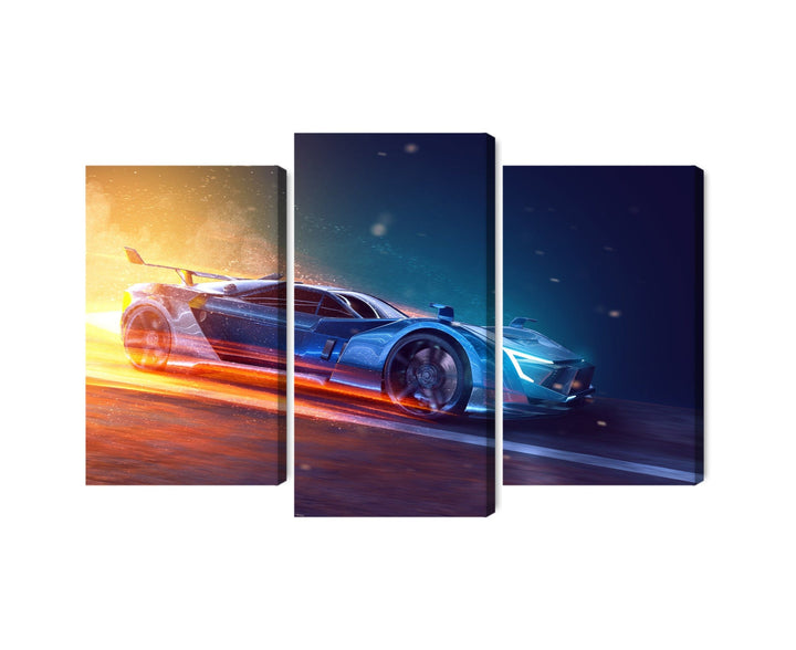 Kanva - Futuristiska sporta automašīna, N-3549 X-ART