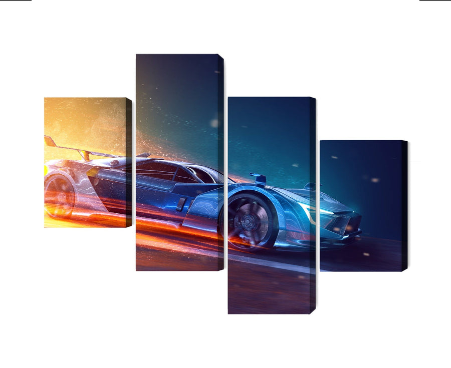 Kanva - Futuristiska sporta automašīna, N-3551 X-ART