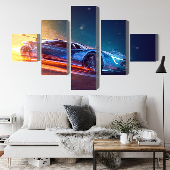 Kanva - Futuristiska sporta automašīna, N-3552 X-ART