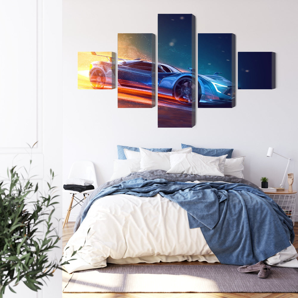 Kanva - Futuristiska sporta automašīna, N-3552 X-ART