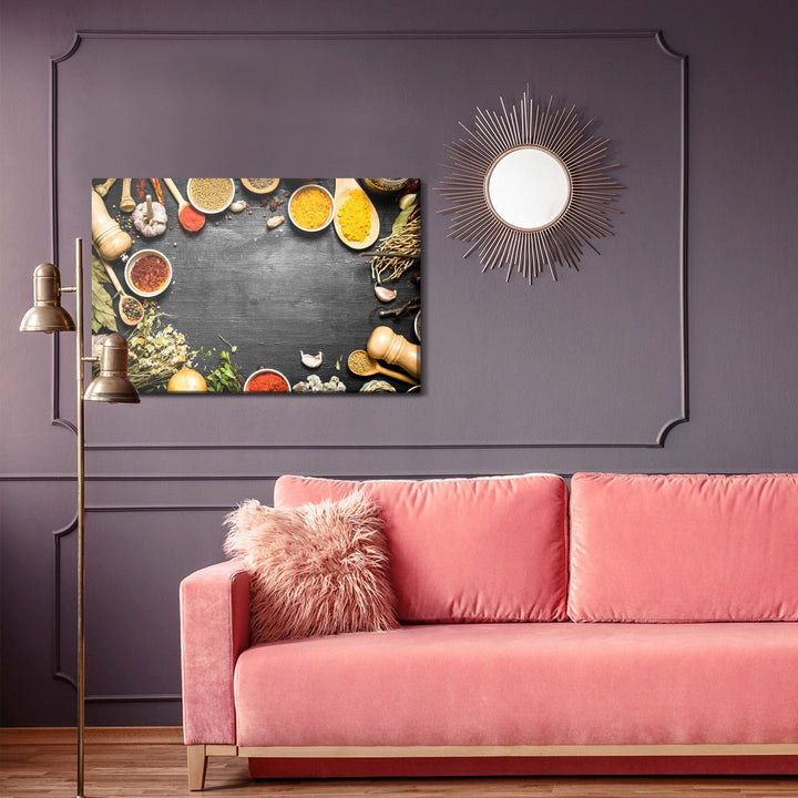 Kanva - Galds ar zaļumiem un garšvielām, N-714 X-ART