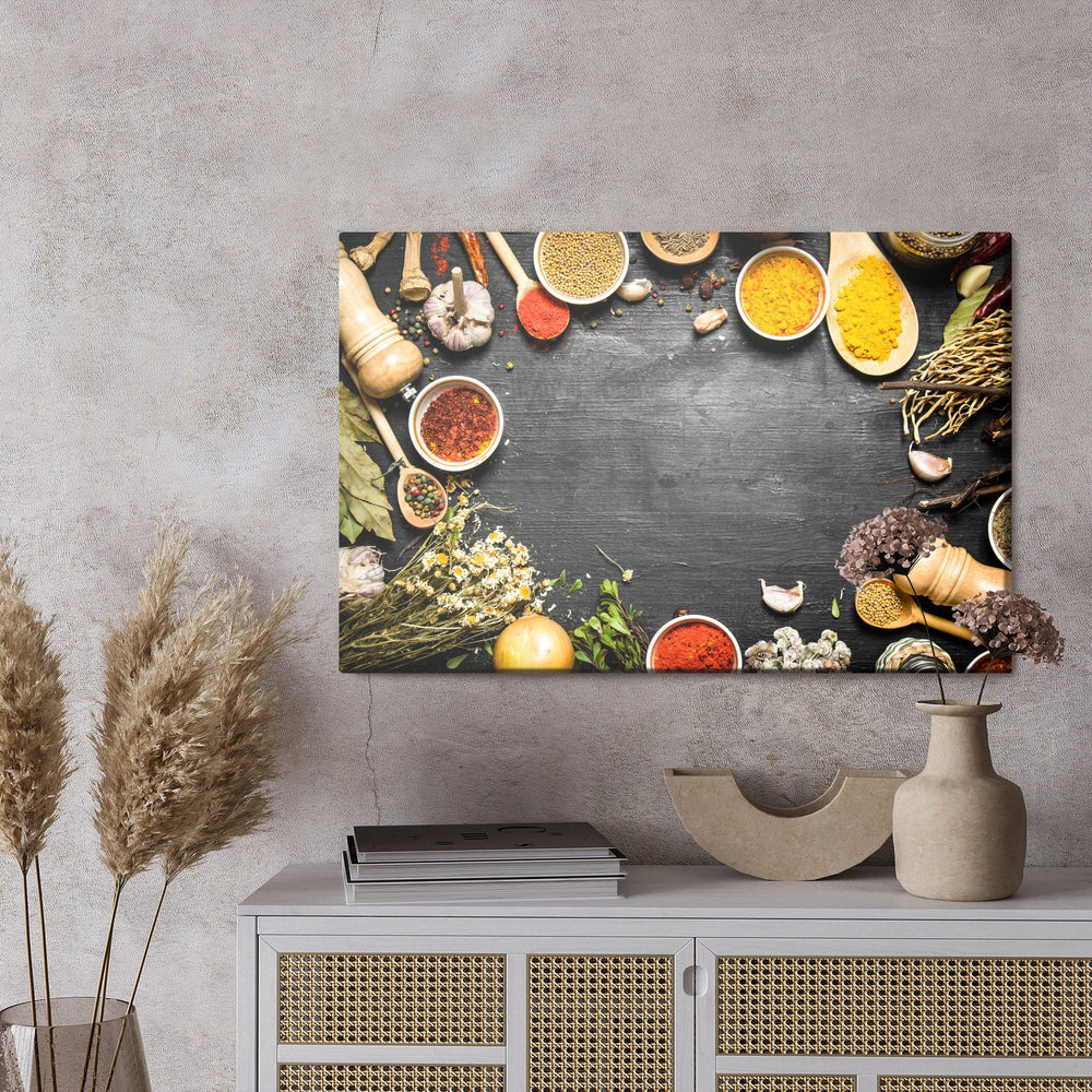 Kanva - Galds ar zaļumiem un garšvielām, N-714 X-ART