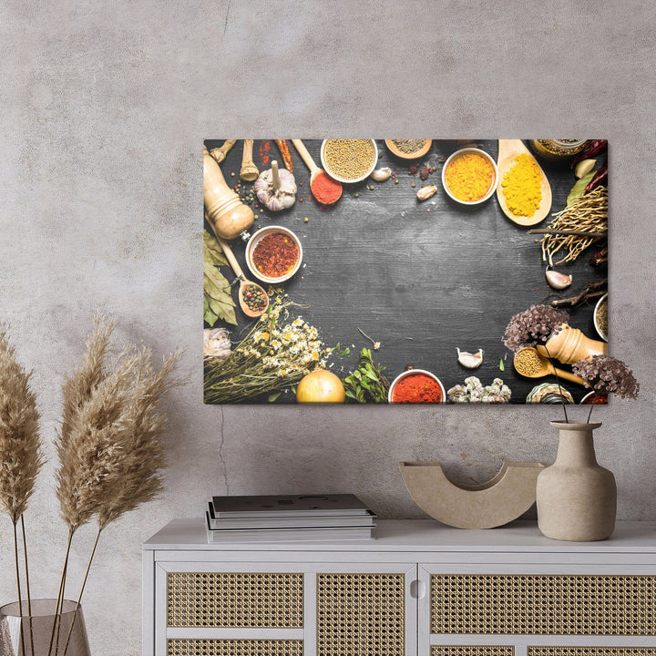 Kanva - Galds ar zaļumiem un garšvielām, N-714 X-ART