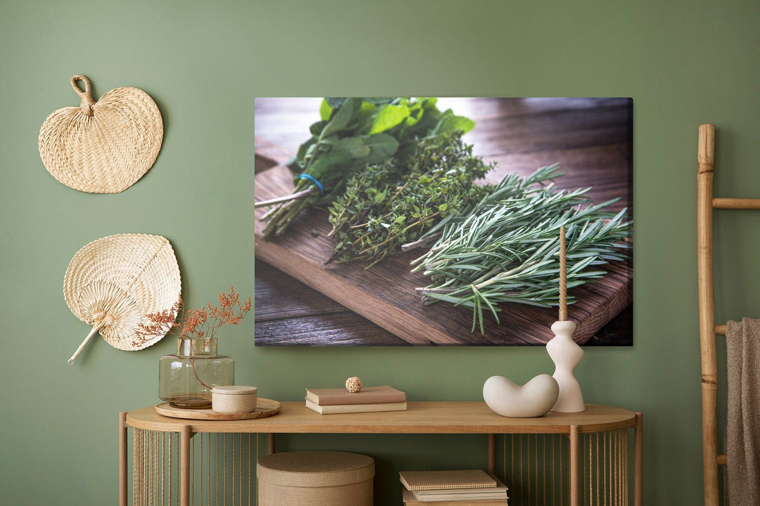 Kanva - Garšaugu saiņi uz koka dēļa, N-705 X-ART