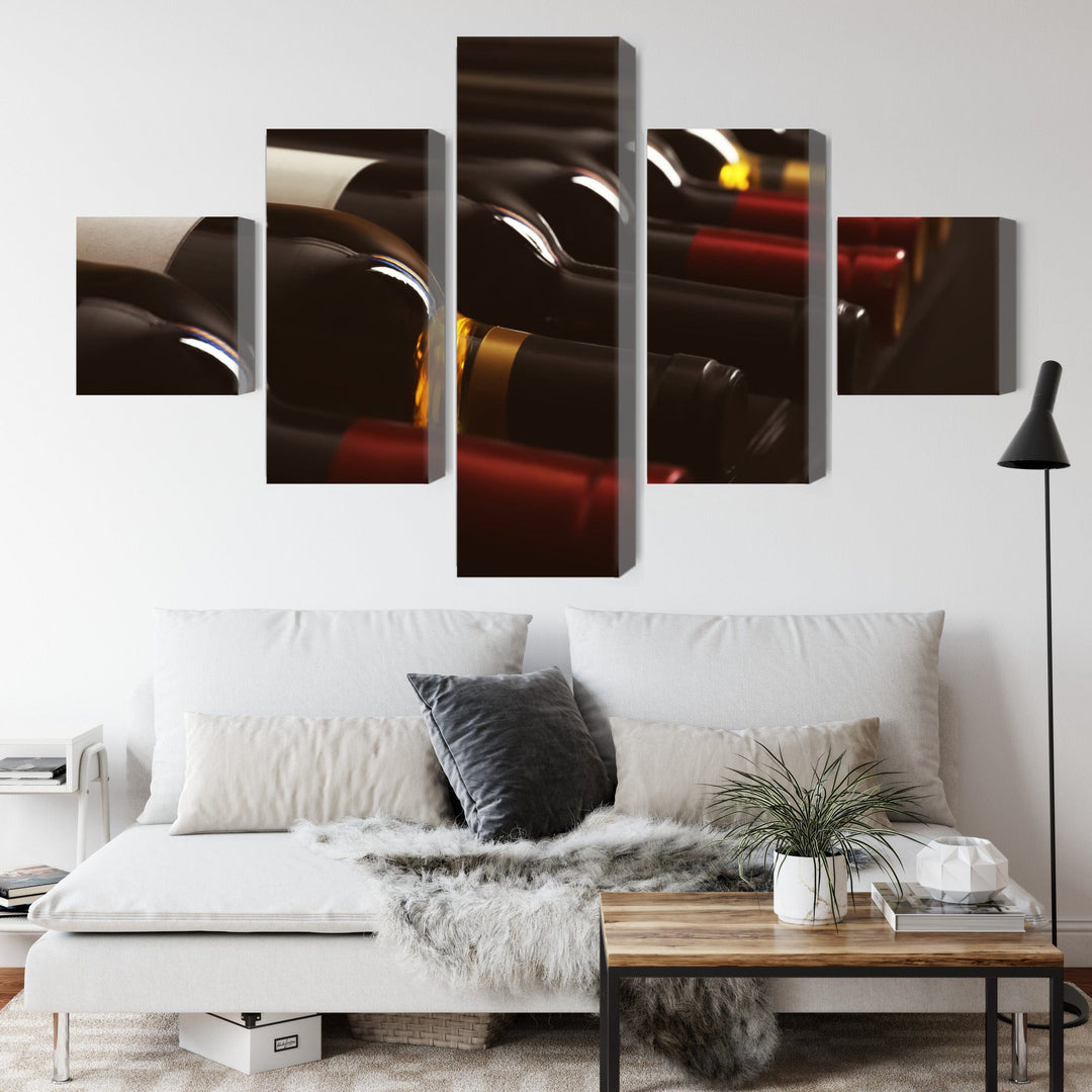 Kanva - Garšīgas vīna pudeles, N-3637 X-ART