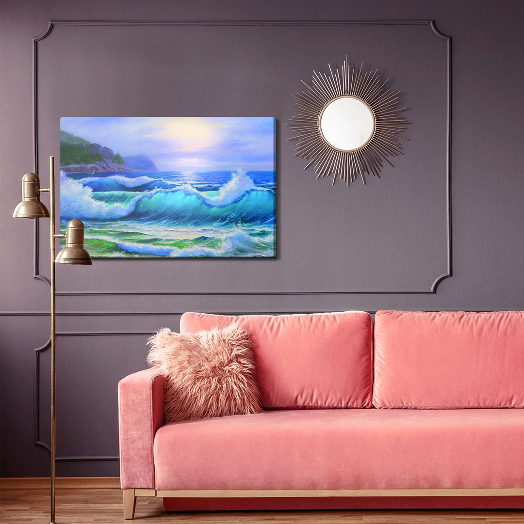 Kanva - Gleznota jūras ainava, N-605 X-ART