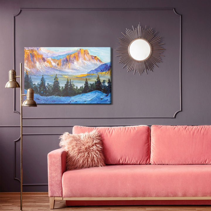 Kanva - Gleznota kalnu ainava, N-1038 X-ART