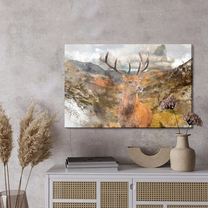 Kanva - Gleznots briedis, N-1023 X-ART