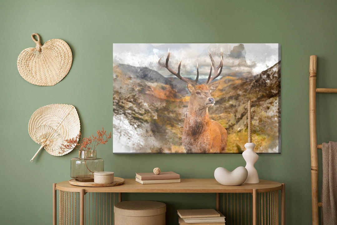 Kanva - Gleznots briedis, N-1023 X-ART