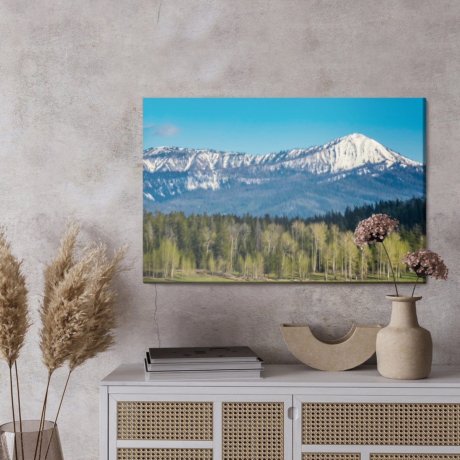 Kanva - Grand Teton nacionālais parks ASV, N-1074 X-ART