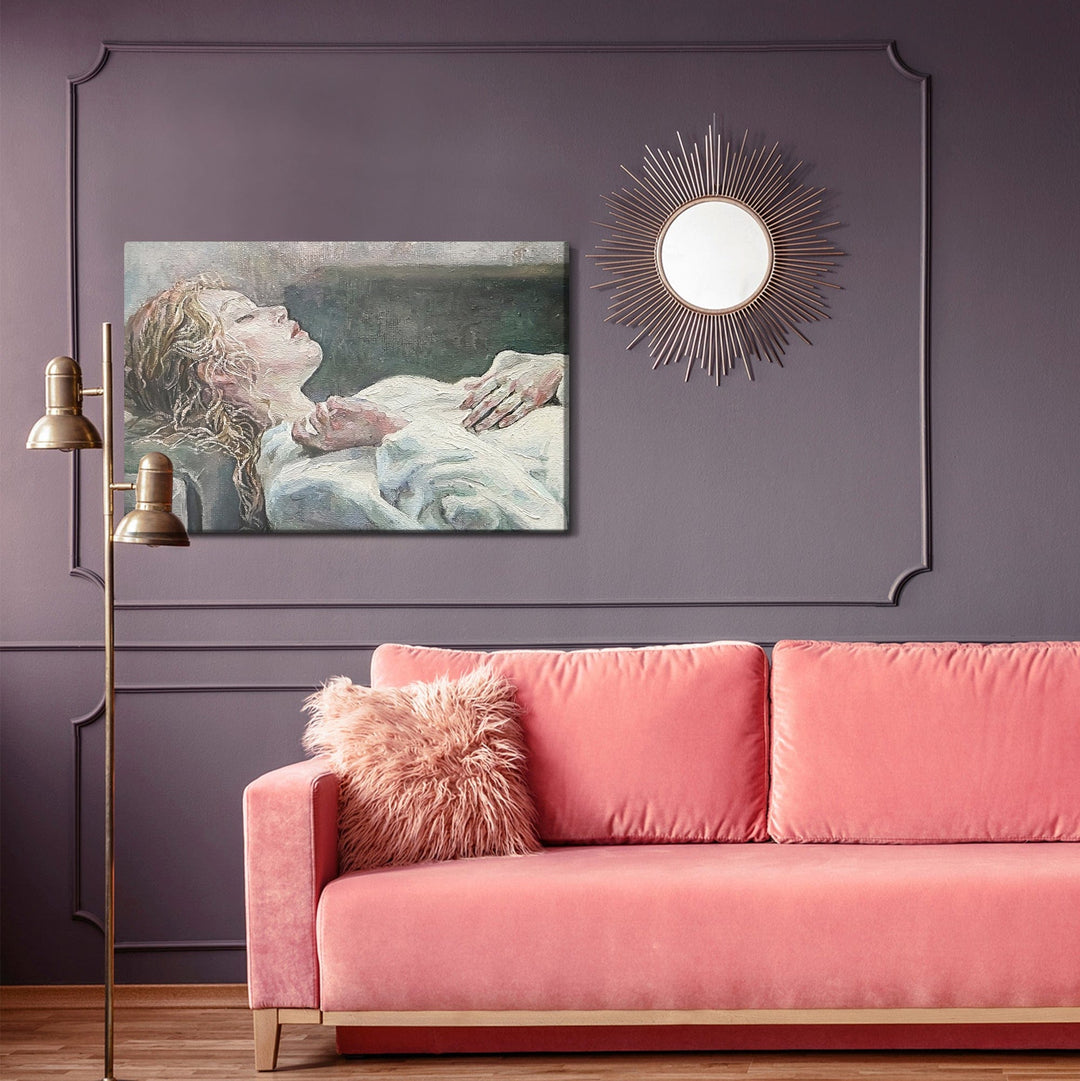 Kanva - Guļoša jauna sieviete, N-960 X-ART