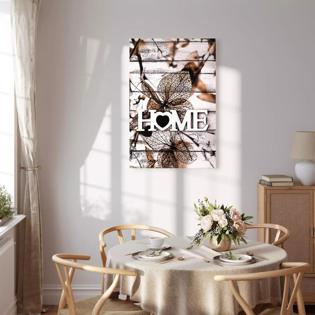 Glezna ar uzrakstu "Home", izmērs līdz pat 120x80 cm ART XL