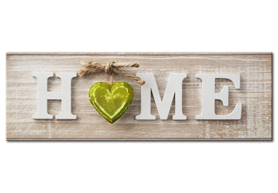 Kanva Home - zaļa sirsniņa, (x5), 94845 G-ART.