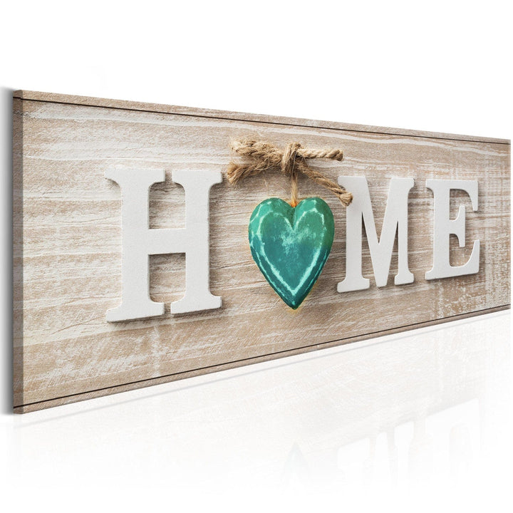 Glezna ar Home uzrakstu - Zilā sirsniņa, (x5), 94846 G-ART.