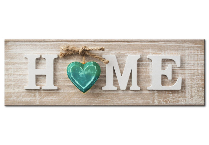 Glezna ar Home uzrakstu - Zilā sirsniņa, (x5), 94846 G-ART.