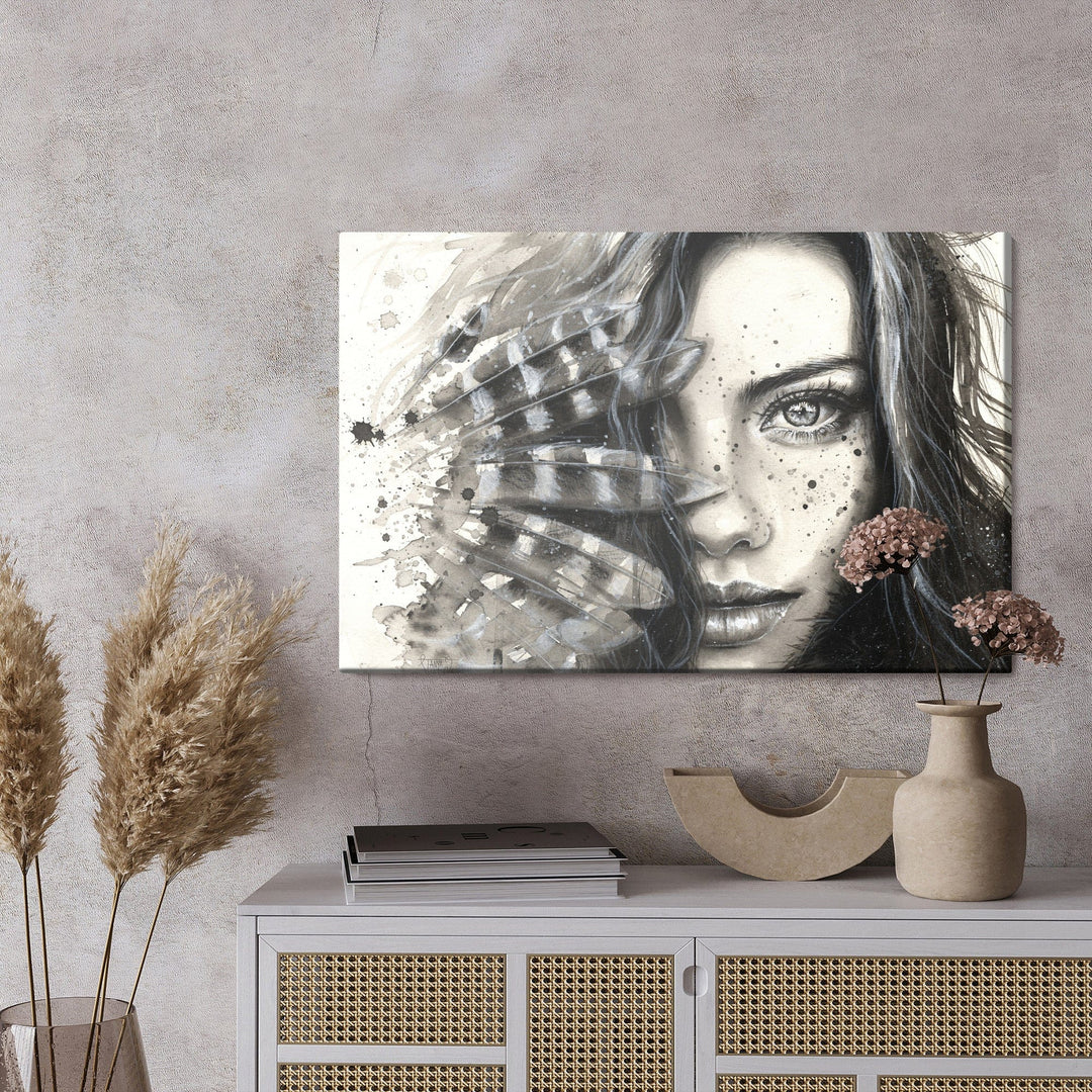 Kanva - Jaunas sievietes portrets, N-922 X-ART