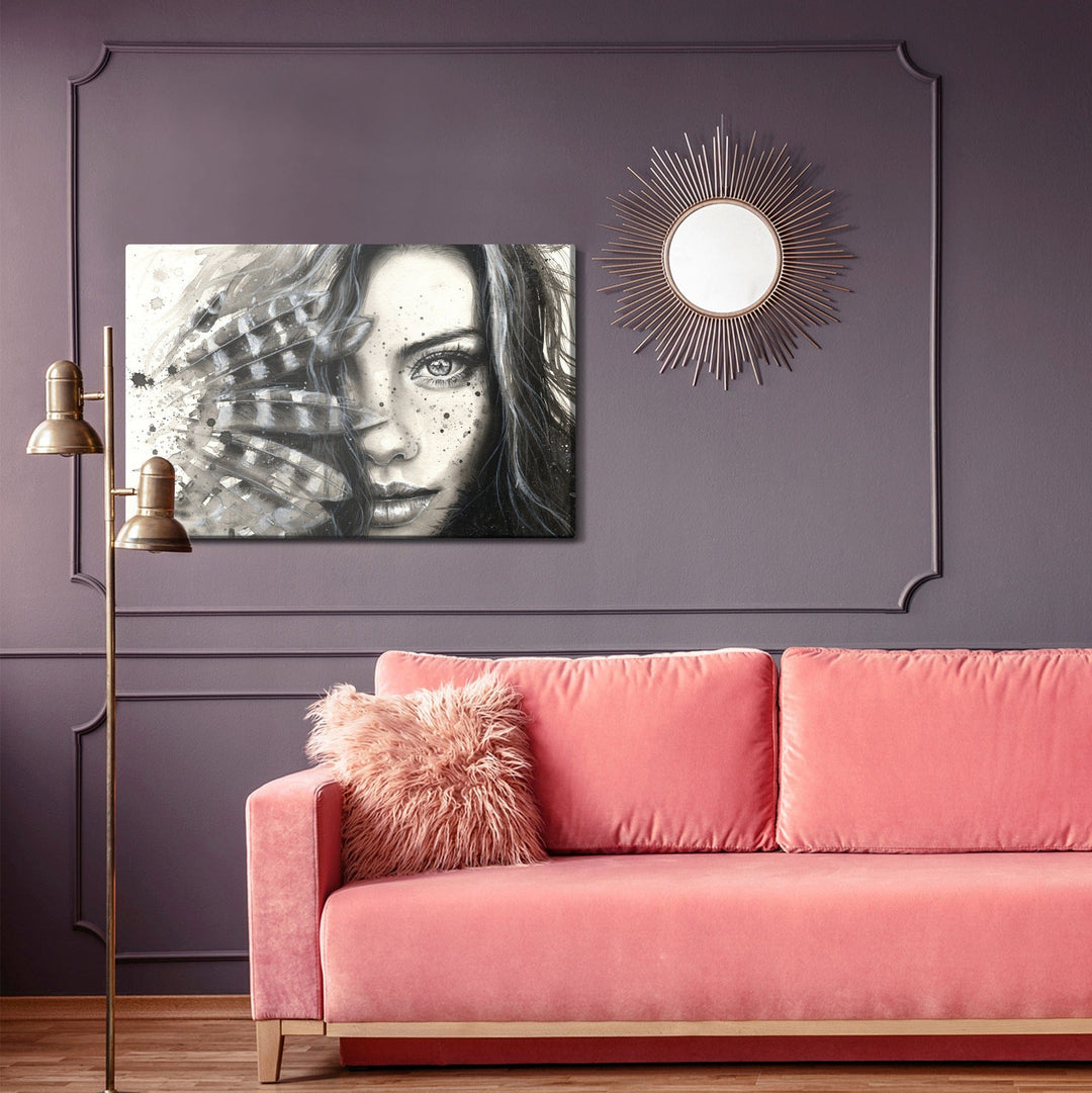 Kanva - Jaunas sievietes portrets, N-922 X-ART