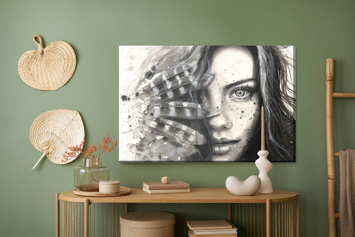 Kanva - Jaunas sievietes portrets, N-922 X-ART