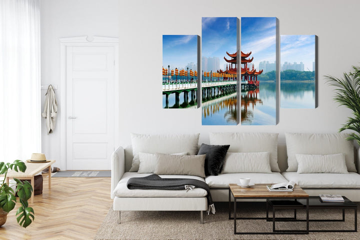 4 daļu kanva: Kaohsiung slavenā vieta X-ART