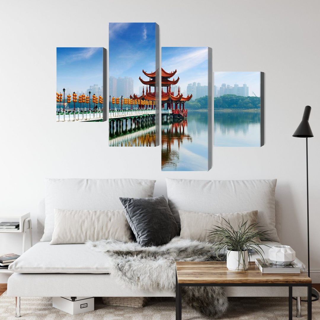 4 daļu kanva: Kaohsiung atrakcija X-ART