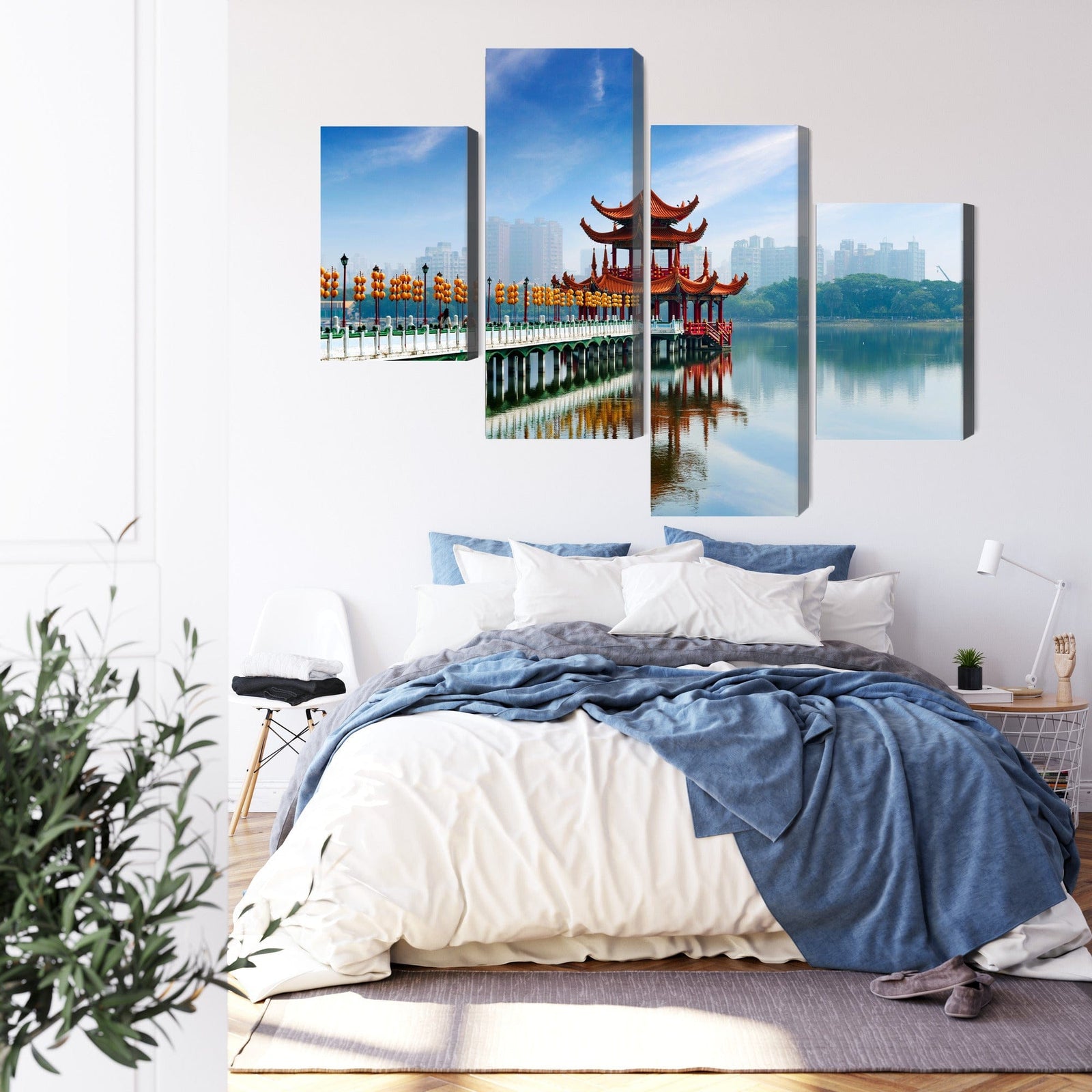 4 daļu kanva: Kaohsiung atrakcija X-ART