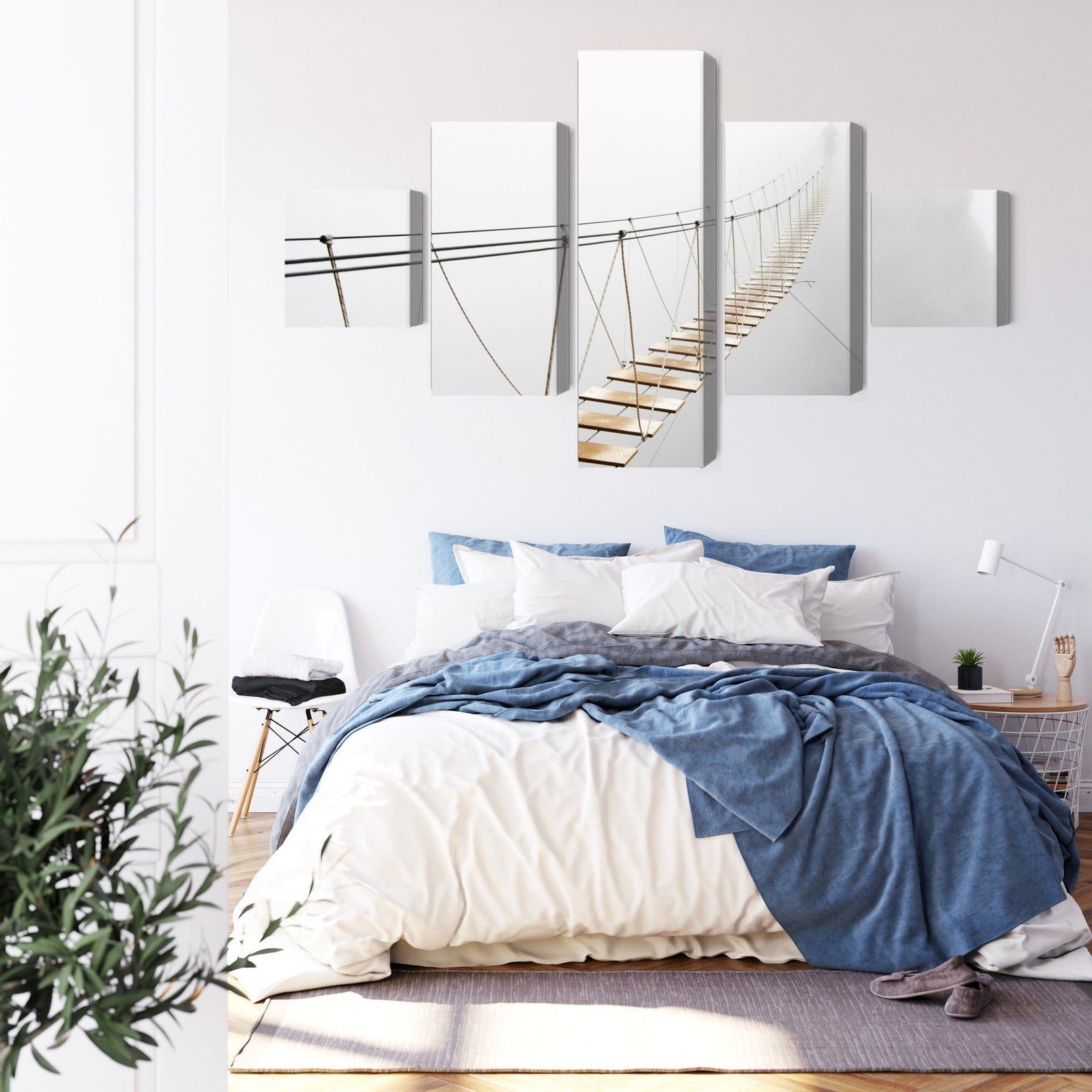 Kanva - Kāpņu tilts miglā, N-4677 X-ART